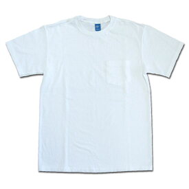 メール便 Good On グッドオン S/S POCKET TEE ショートスリーブポケットTシャツ WHITE ホワイト カットソー COTTONUSA MadeinJAPAN GOST0903