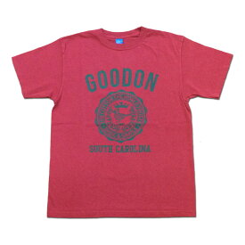 メール便 Good On グッドオン GO SOUTH CAROLINA S/S TEE Tシャツ FLAMINGO フラミンゴ ピンク カレッジT カットソー COTTONUSA MadeinJAPAN OLSS1247