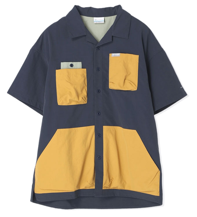 Columbia ヒューソンパークショートスリーブシャツ Hewson Park Short Sleeve Shirt コロンビア シャツ アウトドア キャンプ 撥水 OMNI-SHIELD PM1912