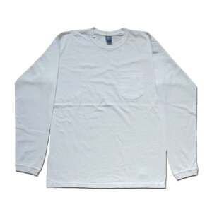 Good On �O�b�h�I�� L/S POCKET CREW TEE �����O�X���[�u�|�P�b�g�N���[T�V���c ����T �J�b�g�\�[ WHITE �z���C�g �� COTTONUSA