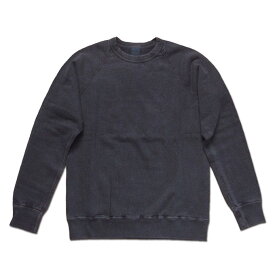 Good On グッドオン L/S RAGLAN CREW SWEAT SHIRTS ラグランクルースウェットシャツ スウェット トレーナー P-BLACK ブラック COTTONUSA GOBW-101