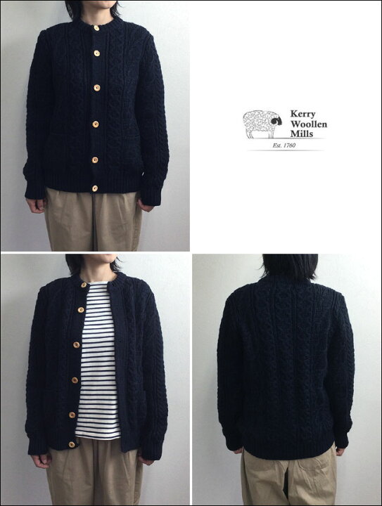 楽天市場】Kerry Woollen Mills ケリーウーレンミルズ Aran Cable 
