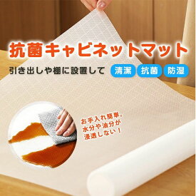 抗菌マット 抗菌キャビネットマット 保護マット キャビネットマット 抗菌 保護シート 抗菌シート 清潔 防湿 食器棚 家具 棚 食器 キッチン 冷蔵庫 靴箱 防湿マット 防水 防油 傷防止 カウンタートップマット