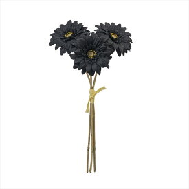 【アーティフィシャルフラワー　造花　フラワー（アーティフィシャル） ガーベラ】　シャビーガーベラバンドル　＃20　BLACK fm002833-020【東京堂】