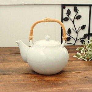 1000cc白い土瓶(和食器 土瓶 ポット 急須 アウトレット お茶 茶器 日本茶 業務用 業務用食器 訳あり 多治見美濃焼 日本製)