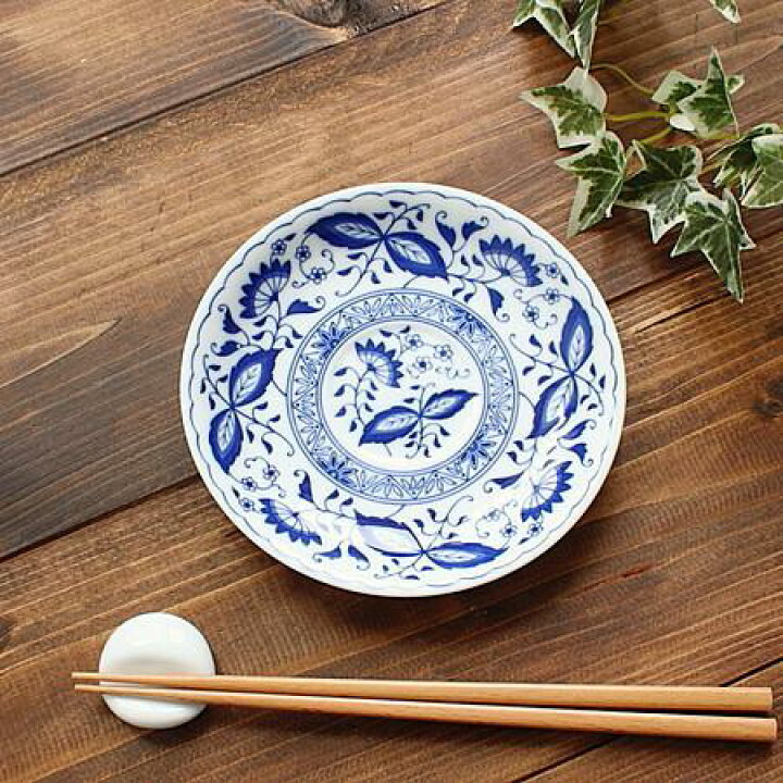 楽天市場】染付 14.8cmプレート【和食器 皿 中皿 取り皿 お皿 染付 