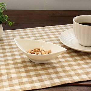 アイボリー Canoe小鉢(和食器 洋食器 ボウル 小鉢 珍味入れ カフェ カフェ風 業務用 業務用食器 アウトレット込み 訳あり 多治見美濃焼 日本製)
