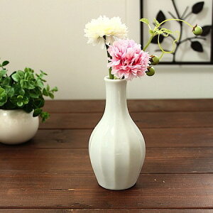 12角一輪挿し(一輪挿し 一輪立て 花器 花瓶 フラワーベース 多治見美濃焼 日本製)