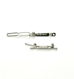 �y3.5cm 5�� �v���`�i�V���o�[�z���삵���p�[�c��\��t���Ďg�p���܂� �w�A�N���b�v �w�A�s�� ���[�}�s��