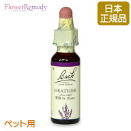 [ペット用]バッチフラワーレメディ ヘザー（受容）10ml/人気フラワーエッセンス バッチフラワーレメディ …