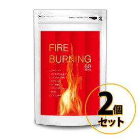 FIRE BURNING 2個セット メール便送料無料/サプリメント ダイエット 美容 健康 女性 L-カルニチン