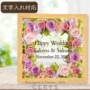 プリザーブドフラワー 名前入り 開店祝い 誕生日 古希 喜寿 傘寿 米寿 結婚祝い 結婚式 祝電 電報 サロン ボード 名入れ リース フラワー ガラス フレーム 退職祝い 還暦 プレゼント ギフト ガラスフレーム ブリザードフラワー おしゃれ 可愛い カフェ 結婚記念日 両親 妻