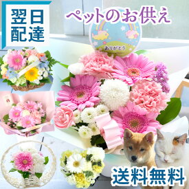【最短翌日★14時〆】クール便対応 ペット お供え 花 ペットへ贈るお供えアレンジ お悔やみ 仏花 ペットロス フラワー アレンジメント ギフト 虹の橋 犬 猫 3000円 ペット供養 仏壇 亡くなった 供花 お供え花 生花 命日 お彼岸 お盆 最強配送 【レビュー特典】 FKAA