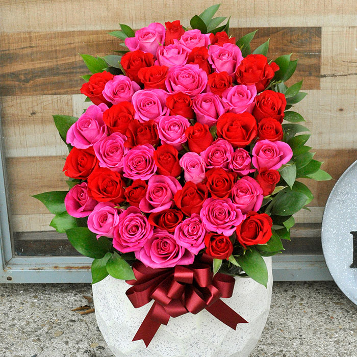 楽天市場】【あす楽】50本バラスタンド Awesome rose stand 『オーサム