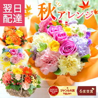 【最短翌日★14時〆】 花 誕生日 ギフト 季節のアレンジメント バラ アレンジメント 花束 ブーケ プレゼ…