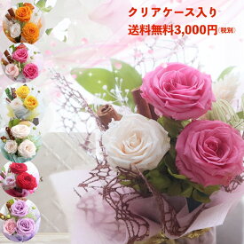 【即日発送】送料無料 花束 卒業 プリザーブドフラワー お試し Kiraraブーケプレミアム 成人の日 誕生日 送別 結婚式 花束 開店祝い お供え 仏花 ペット仏花【クリアケース入り Kiraraブーケプレミアム】