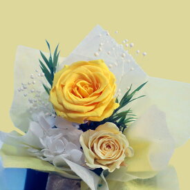 プリザーブドフラワー 花束 スイーツ セット ギフト 母の日 早割 送別 退職 誕生日 お礼 お返し 女性 プレゼント モロゾフ ファヤージュ 焼き菓子 kiraraプラス【送料無料】