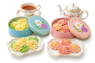 【3缶セット】お花のぼうろ＜選べる★コスモス・マーガレット＞ 食べられるお花のケーキ 誕生日ケーキ バ…