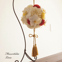 和ボール　ブーケ オーダーメイド】和装用ボールブーケ