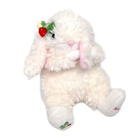 【 ホワイト 】 うさぎ ぬいぐるみ 【 Sサイズ 】 ロップイヤー ウサギ 兎 可愛い ウサギのぬいぐるみ 置物 ラビット 縫いぐるみ ふわふわ おもちゃ 抱き枕 癒し 子供 プレゼント 誕生日 ギフト クリスマス