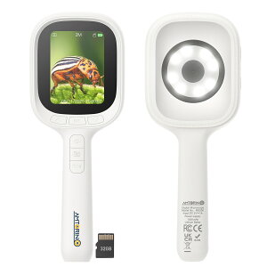 AMTORIN �d�q������ �f�W�^���g�勾 2.8�C���`���j�^�[ 32GB�J�[�h�t �I�[�g�t�H�[�J�X 1080P�ʐ^�E�^��Ή� UV���C�g���� LED8�� 1000mAh�[�d�� Windows/Mac�������p �\�t�g�E�F�A�s�v �I�[�g�t�H�[�J�X