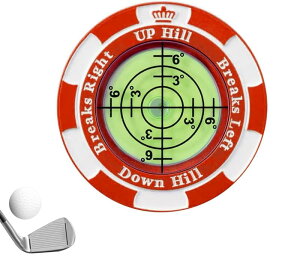 ポクミル ゴルフ マーカー マグネット パッティング ガイド ゴルフマーカー 水平器 マーカー ゴルフ パッティング用 パター練習用 高精度 多機能 丸型気泡水平器 おしゃれ ゴルフ用品 ゴル