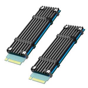 GLOTRENDS M.2 �q�[�g�V���N(2280 M.2 SSD�ɓK��)�APC/PS5/PS5 Slim���C���X�g�[���A22x70x3mm�A���~�j�E�����S�́A���M�ڒ��V�[�g�t��(2������)