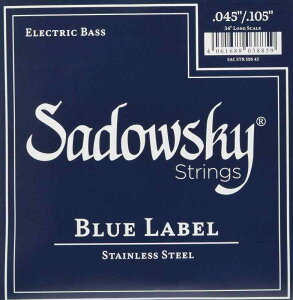 Sadowsky �u���[���x���x�[�X�� �X�e�����X�� 4�� 045-105 SBS45 Blue