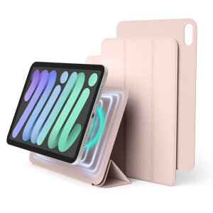 �yelago�z iPad Mini 6 2021 �Ή� �P�[�X �J�o�[ ���̓}�O�l�b�g�� �p�x�����\ �X�^���h Apple Pencil 2 �[�d�\ �z���_�[�t / 2�i�K�p�x�ύX �w�ʕی� �}�O�l�b�g�X�^���h [ iPadmini6 �A�C�p�b�g�~�j