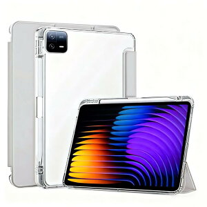 Xiaomi Pad 7/7 Pro �P�[�X �����A�N���� �ϏՌ�PU���U�[ �^�b�`ID�Ή��y���V���z���_�[�t�� �O�܂�X�^���h �����X���[�v�@�\���� ���X���� + �y�[�p�[���C�N�t�B����