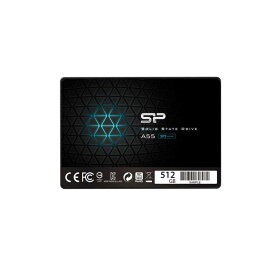 シリコンパワー SSD 512GB 3D NAND採用 SATA3 6Gb/s 2.5インチ 7mm PS4動作確認済 3年 A55シリーズ SP512GBSS3A55S25