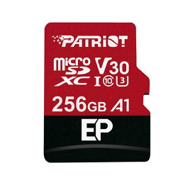 Patriot Memory A1 V30 MicroSD Memory Card 256GB Andriod Smartphones and Tablets Optimized Full HD &amp; 4K PEF256GEP31MCX