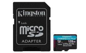キングストン microSD 128GB 170MB/s UHS-I U3 V30 A2 Nintendo Switch動作確認済 Canvas Go Plus SDCG3/128GB