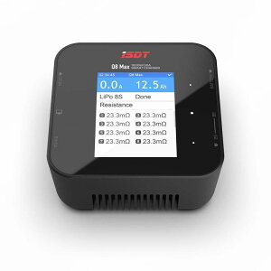 ISDT Q8 MAX ���o�� Lipo�o�b�e���[�o�����X�[�d�� ���d�� 30A 1000W DC 2-8S RC Li-Po Li-Hv Li-Ion Li-Fe NiMH Ni-Cd Pb