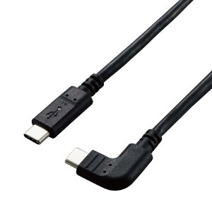 �G���R�� USB�P�[�u�� �J�����ڑ��pL��USB�P�[�u�� (Type-C�^�C�v) USB-C to USB-C 4.0m DGW-CCL40BK