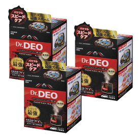 【 】カーメイト 車用 除菌 消臭剤 ドクターデオ Dr.DEO プレミアム スチーム 【循環タイプ】 使い切り 無香 【ミニバン・大型車用】 55ml×3個セット D235TZ