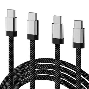 �y2�{�Z�b�g�zUSB C �P�[�u���y1.2m+1.2m/PD�Ή� 60W�}���[�d�z�^�C�vc �P�[�u�� �f�[�^�]�� �f���h�~ ���ϋv�i�C���� �f���o�͕s�� iPhone 16/16e/iPhone 15 �[�d MacbookPro/iPad Pro&amp