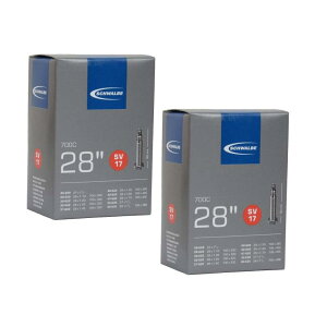 Schwalbe SV17 �C���i�[�`���[�u 700 x 28-45c / 28�C���` 27�C���` ���� 40mm�o���u (2�p�b�N)