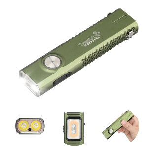 TrustFire MINI X3 Pro EDC�t���b�V�����C�g 2050���[���� ���P�x �����d�� USB-C�[�d�� 6�̌���