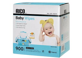 コストコ RICO おしりふき リコ 赤ちゃん 900枚 無香料 ウェットタイプ COSTCO 開閉が容易な蓋付きの個包装パック