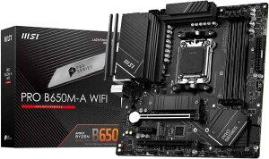 MSI }U[{[h PRO B650M-A WIFI AMD Ryzen 7000 V[Y(AM5)ΉB650`bvZbg micro-ATX MB5909