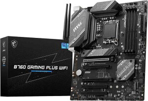 MSI}U[{[h B760 GAMING PLUS WIFI DDR5 14/13/12CPU(LGA1700)Ή PCIEXbg×5 ATXQ[~Of [Intel B760 ] MB6169