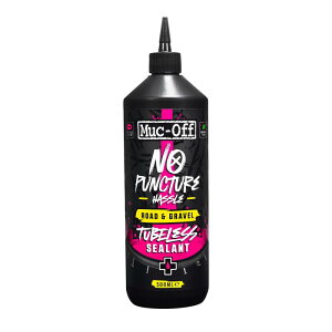 y{Kiz Muc-Off(}bNIt) ] 50PSIȏ `[uXV[g [ROAD  GRAVEL TUBELESS SEALANT 500ML] 21042