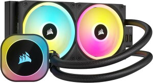 CORSAIR iCUE LINK H100i RGB 240mmWG[^[ iCUE LINKΉ ȈՐ CPUN[[ ubN CW-9061001-WW