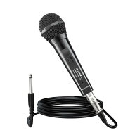 Talomen L52 有線 マイク XLR 硬質金属ダイナミック ボーカル マイク 単一指向性 歌唱用 舞台用 パーティ…