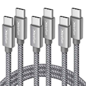 USB C �P�[�u���y1m 3�{�z�^�C�vCtoC �P�[�u�� PD�Ή� 60W�}���[�d iPhone17 16 15�V���[�Y�AGalaxy S25 S24 S23 S22�APixel�AMacBook�AiPad Pro��USB-C�@��Ή�