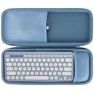 Peyyargo���[�P�[�X�ƌ݊����̂��郍�W�N�[�� Logicool PEBBLE KEYS 2 K380s ���C�����X�L�[�{�[�h ���C�����X ���� �L�[�{�[�h �y���C�g�u���[ �P�[�X�̂݁z