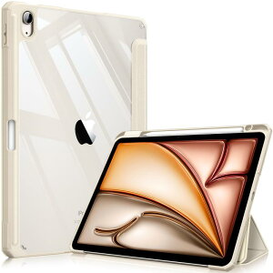 Fintie iPad Air 11�C���` �P�[�X M4 (2026) / M3 (2025 ��7����) / M2 (2024 ��6����) / Air 5/4 �P�[�X 2022/2020 10.9 �C���` �����o�b�N�J�o�[ Apple Pencil ���[
