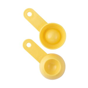 貝印(Kai Corporation) KAI おいてはかれる 計量スプーン 大さじ 小さじ 食洗機 対応 リトルシェフクラブ イエロー KAI KITCHEN 日本製 FG5214