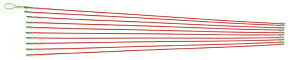 fT WCgނ薼lX 3mm×1.0m IW 10{ P[u JF-310